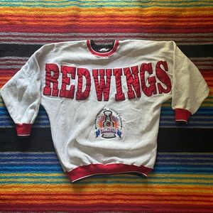 Vintage 1995 Detroit Red Wings Stanley Cup Sweatshirt